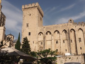 Palace of Popes, Avignon, Luberon, Provence, France travel