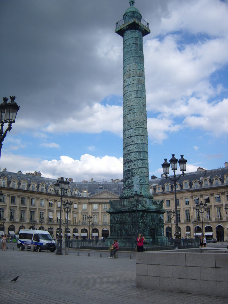 Place Vendome, Paris Monuments